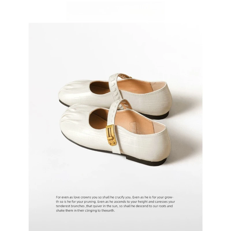 Women's Ruched Mary Jane Ballet Flats Microfiber Upper Round Toe Flat Heel Soft French Style Slip on Shoes Spring 2026
Women's Ruched Mary Jane Ballet Flats Microfiber Upper Round Toe Flat Heel Soft French Style Slip on Shoes Spring 2026