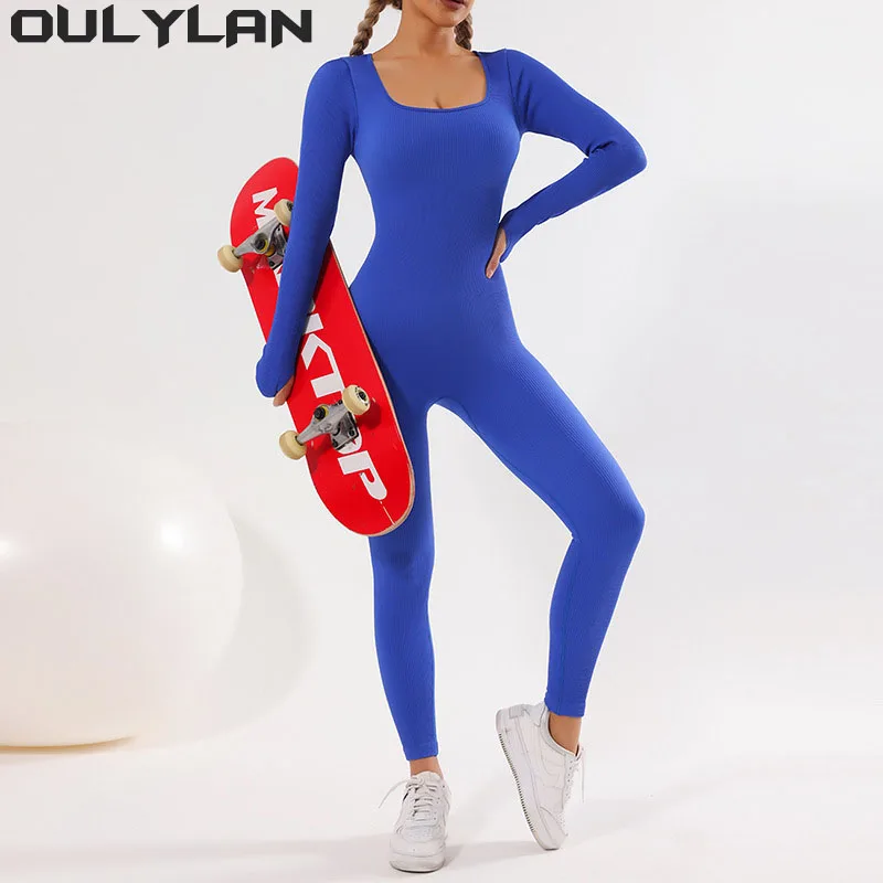 Тренировочный комплект Oulylan, женский спортивный костюм, комплект для йоги, Комбинезоны для йоги, цельный спортивный костюм с длинным рукавом
Тренировочный комплект Oulylan, женский спортивный костюм, комплект для йоги, Комбинезоны для йоги, цельный спортивный костюм с длинным рукавом