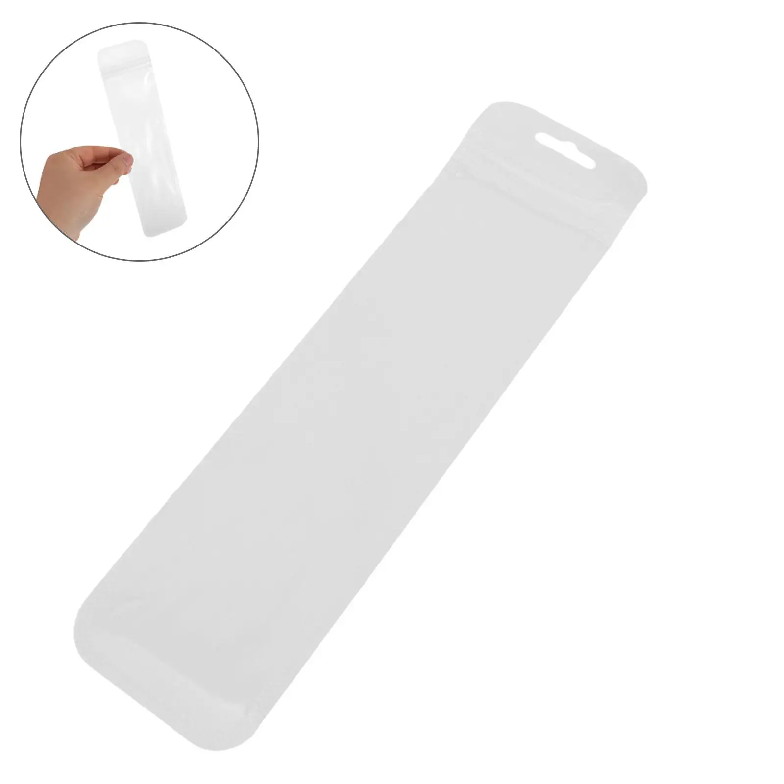 100 pcs Transparent Resealable Bags Clear Pen Storage Packaging Business Party Favor Long Shape Jewelry Craft Candy
100 pcs Transparent Resealable Bags Clear Pen Storage Packaging Business Party Favor Long Shape Jewelry Craft Candy