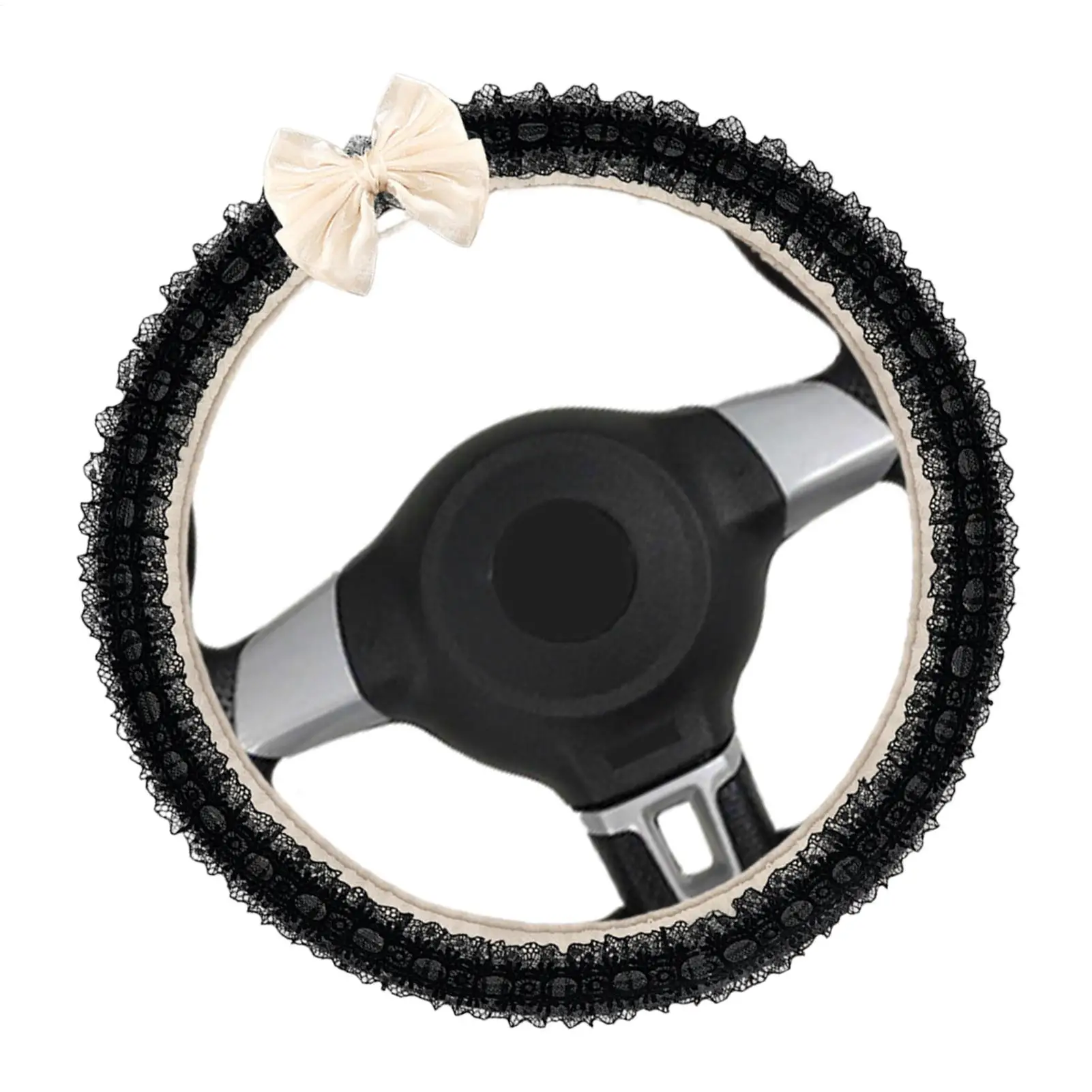 For SUV Steering Wheel Covers For Women Lace Bowknot Cute Non-Slip Universal Steering Wheel Cover For Women Girls Daily
For SUV Steering Wheel Covers For Women Lace Bowknot Cute Non-Slip Universal Steering Wheel Cover For Women Girls Daily