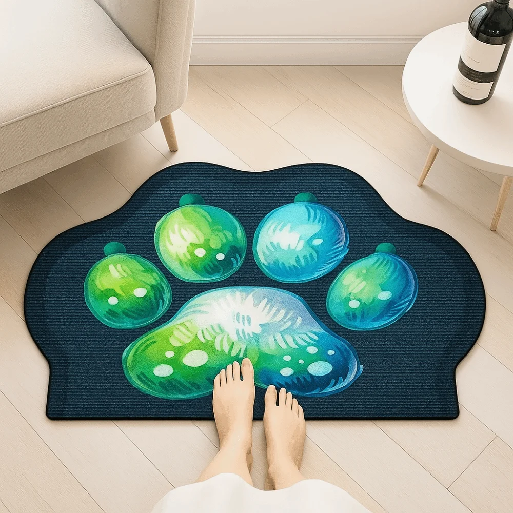 Non-slip Cat Paw Carpet Dirt Resistant Diatom Mud Bathroom Carpet Scrubbable Cartoon Decorative Carpet Indoor Use
Non-slip Cat Paw Carpet Dirt Resistant Diatom Mud Bathroom Carpet Scrubbable Cartoon Decorative Carpet Indoor Use
