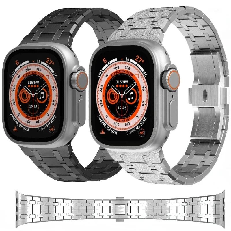 Ремешок металлический для Apple Watch Ultra Band 49 мм 10 9 8 7 45 мм 46 мм, модифицированный браслет из нержавеющей стали для iWatch 6 5 4 SE 44 мм
Ремешок металлический для Apple Watch Ultra Band 49 мм 10 9 8 7 45 мм 46 мм, модифицированный браслет из нержавеющей стали для iWatch 6 5 4 SE 44 мм