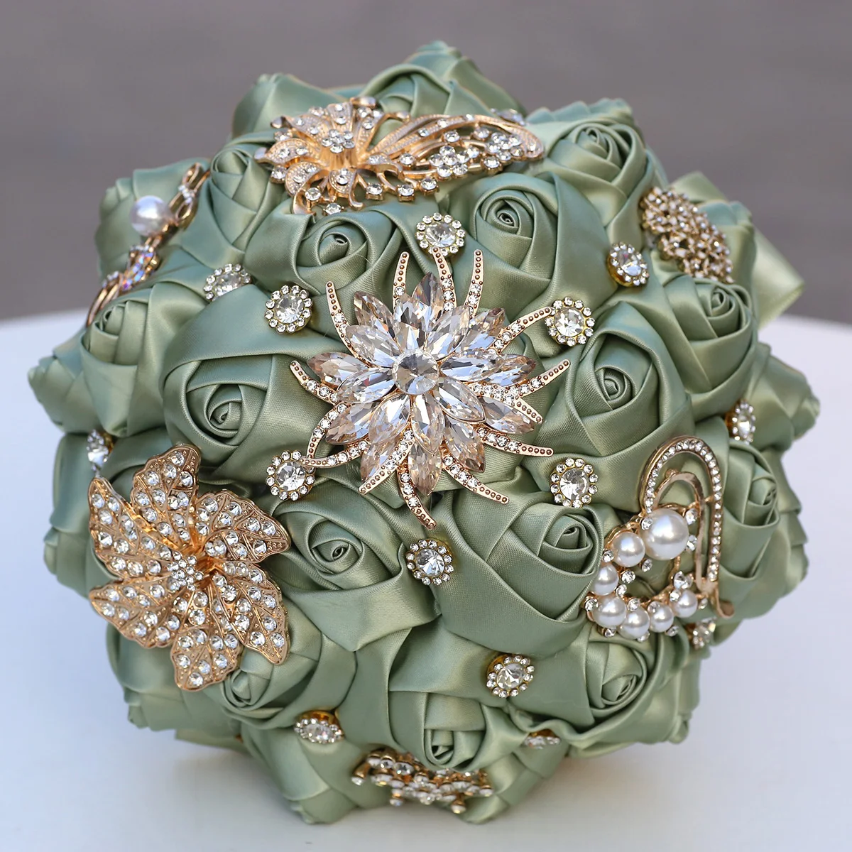 2025 New Multicolor bridal Sage Satin simulation Hand bouquet Wedding Luxury rhinestone bouquet Bridesmaid Gift Eternal Bouquet
2025 New Multicolor bridal Sage Satin simulation Hand bouquet Wedding Luxury rhinestone bouquet Bridesmaid Gift Eternal Bouquet