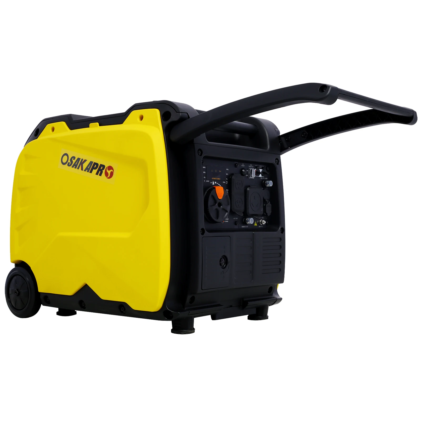Super quiet Inverter Generator 4500w portable generator electric start, foldable handle with wheel,212cc 4 stroke CARB EPA compl
Super quiet Inverter Generator 4500w portable generator electric start, foldable handle with wheel,212cc 4 stroke CARB EPA compl