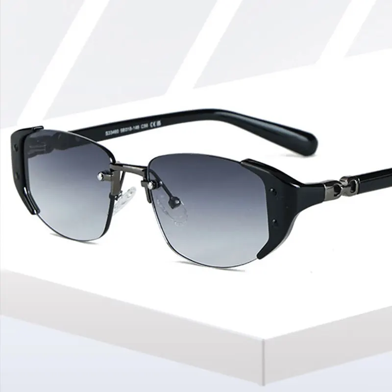 Fashion Metal Cat Eye Sunglasses Luxury Brand Designer Women's Sun Glasses Frameless Casual Vacation UV400 Sunshade Sunnies
Fashion Metal Cat Eye Sunglasses Luxury Brand Designer Women's Sun Glasses Frameless Casual Vacation UV400 Sunshade Sunnies