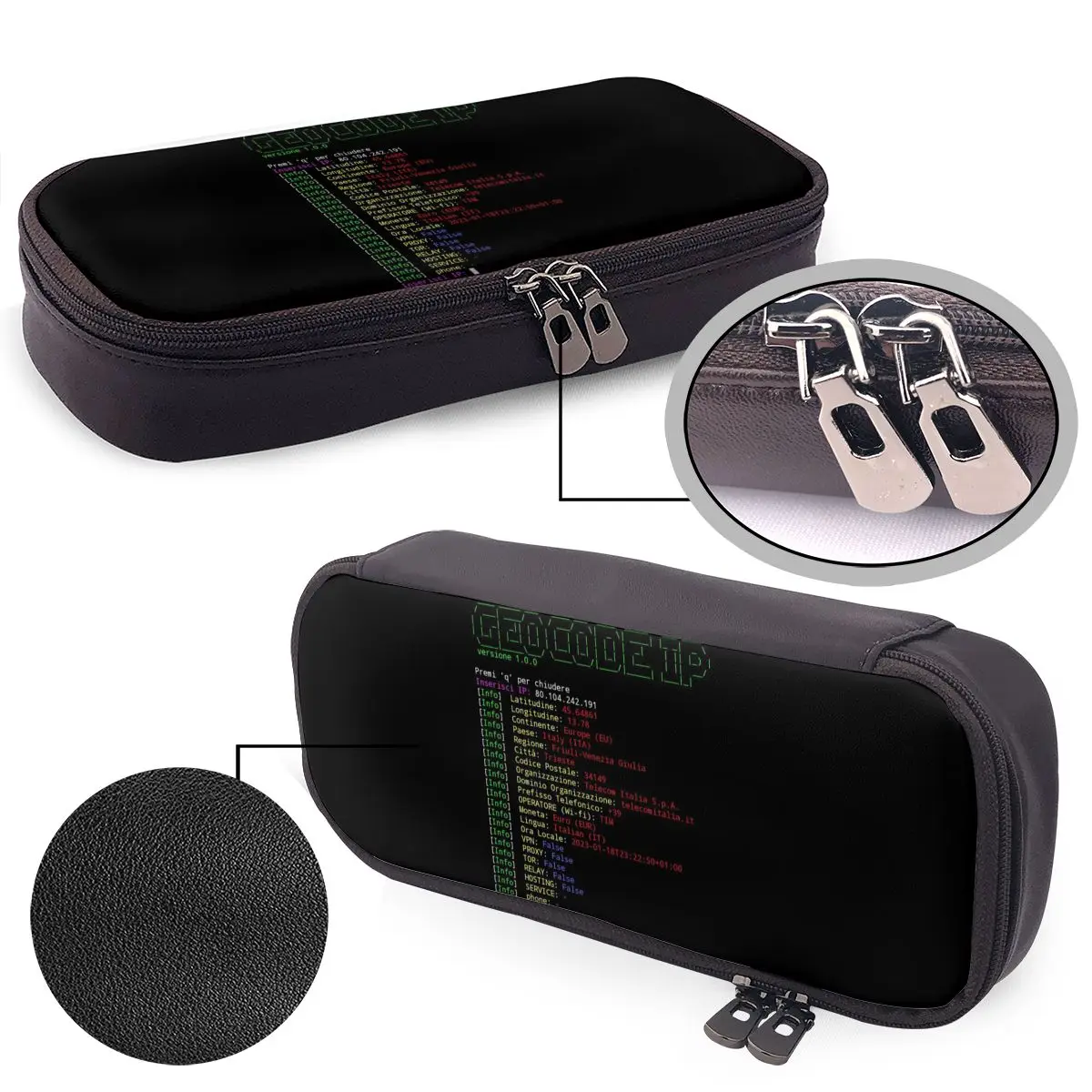 Hacker Code Binary Code Geek Science Computer Leather Pencil Case for Kids Pen Box Pencil Bag Stationery Supplies Pen Holder Bag
Hacker Code Binary Code Geek Science Computer Leather Pencil Case for Kids Pen Box Pencil Bag Stationery Supplies Pen Holder Bag