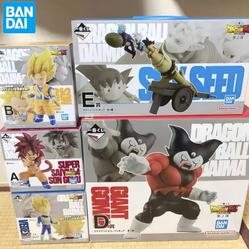 Новый оригинальный Bandai Ichiban Kuji Dragon Ball Vegeta Son Goku Super Saiyan 4, Shenron King Gomah, аниме-фигурка, коллекционная подарочная игрушка
Новый оригинальный Bandai Ichiban Kuji Dragon Ball Vegeta Son Goku Super Saiyan 4, Shenron King Gomah, аниме-фигурка, коллекционная подарочная игрушка