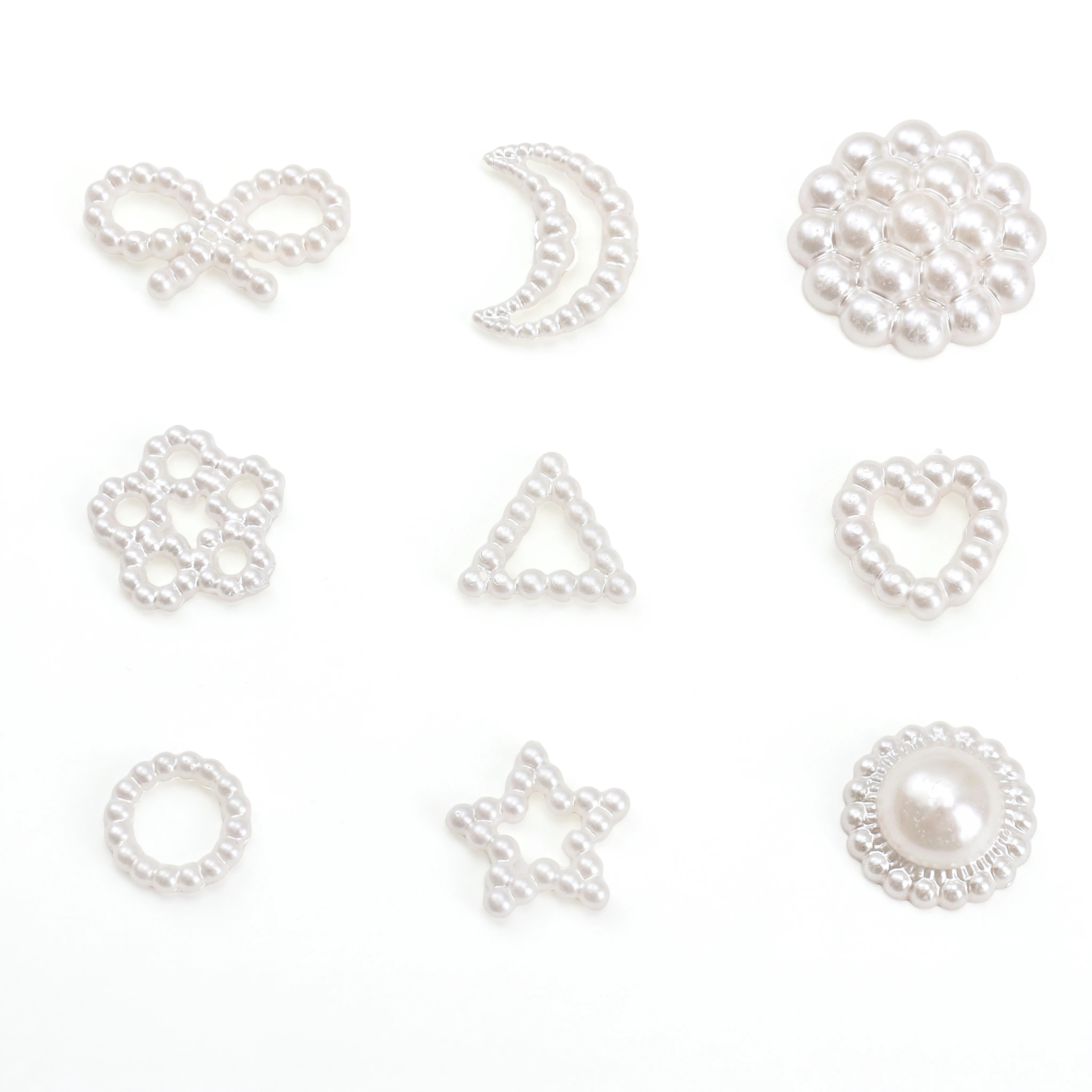 50/100Pcs ABS Imitation Pearl Patches Heart/Star/Flower/Moon/Bowknot Shape Bead For Jewelry DIY Making Handmade Craft Decoration
50/100Pcs ABS Imitation Pearl Patches Heart/Star/Flower/Moon/Bowknot Shape Bead For Jewelry DIY Making Handmade Craft Decoration