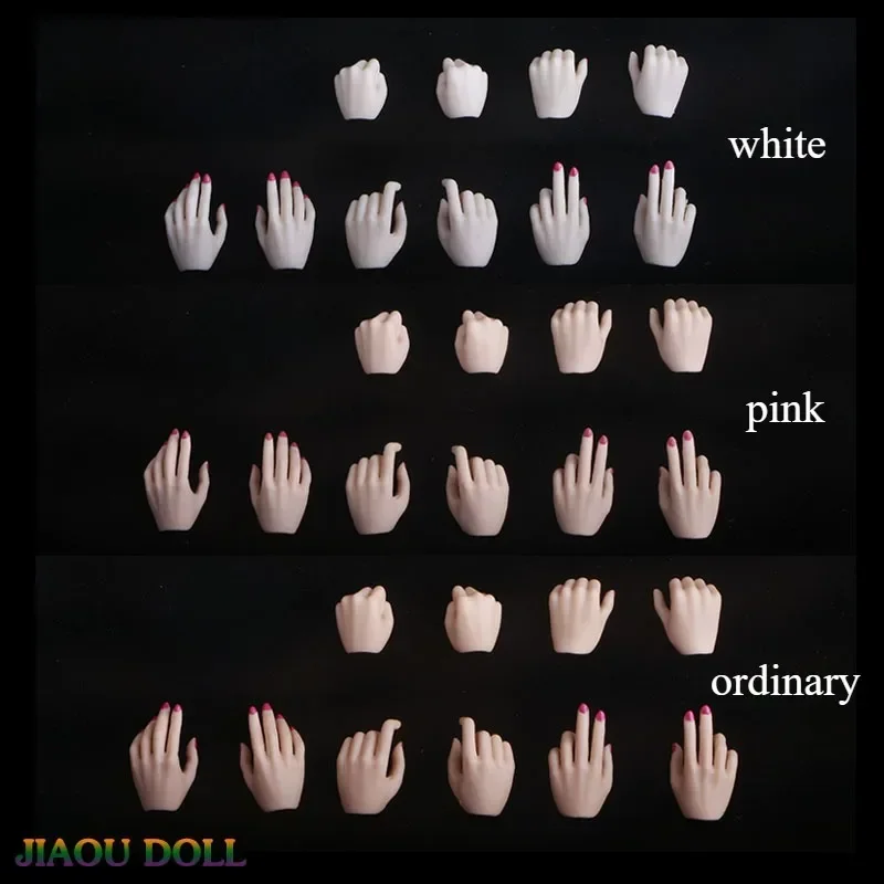 1/6 Scale Female Five Pairs Different Colors Plastic Hands Pale Wheat Model for 12"Soldier Action Figure PH JIAOU Doll
1/6 Scale Female Five Pairs Different Colors Plastic Hands Pale Wheat Model for 12"Soldier Action Figure PH JIAOU Doll