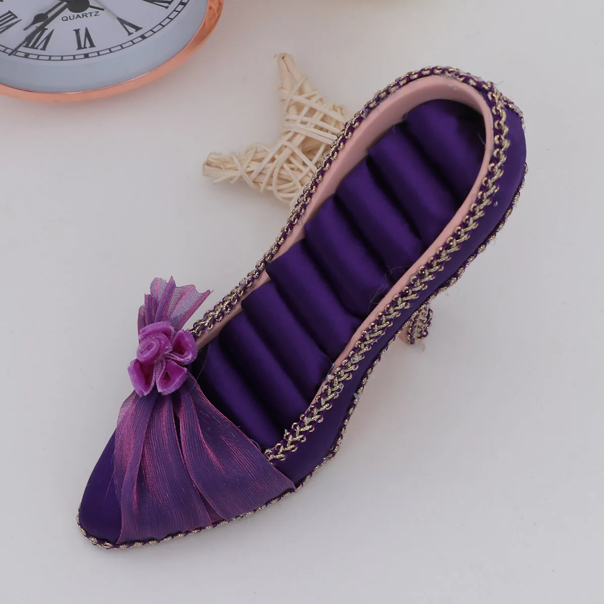 Stylish High-Heeled Shoes Jewelry Display Stand Durable Creative Storage Rack For Earrings Rings Home Decor Red Color
Stylish High-Heeled Shoes Jewelry Display Stand Durable Creative Storage Rack For Earrings Rings Home Decor Red Color
