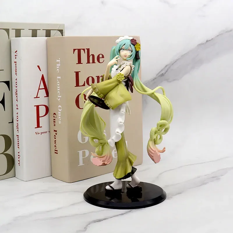 Новое аниме Hatsune Miku кимоно виртуальный певец фигурка манга Hatsune Miku ПВХ экшн-фигурка кавайная игрушка подарок для девочки
Новое аниме Hatsune Miku кимоно виртуальный певец фигурка манга Hatsune Miku ПВХ экшн-фигурка кавайная игрушка подарок для девочки