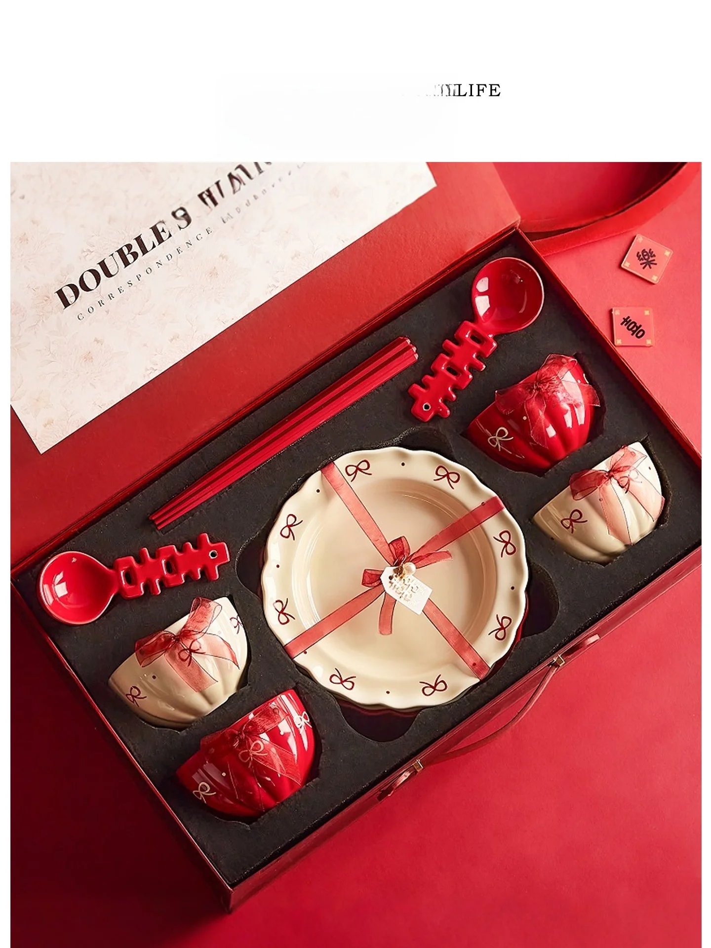 Подарочный набор Tlife Fraant: Набор керамических чаш в китайском стиле для молодоженов, подарки для новобрачных, предметы первой необходимости для нового дома
Подарочный набор Tlife Fraant: Набор керамических чаш в китайском стиле для молодоженов, подарки для новобрачных, предметы первой необходимости для нового дома