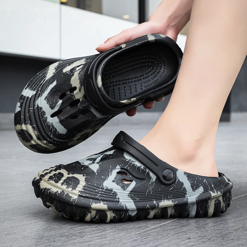 Yeezy/Летние мужские сандалии больших размеров, сабо, уличные садовые сабо, обувь с отверстиями, мужская повседневная обувь, обувь для воды, удобные домашние мягкие тапочки
Yeezy/Летние мужские сандалии больших размеров, сабо, уличные садовые сабо, обувь с отверстиями, мужская повседневная обувь, обувь для воды, удобные домашние мягкие тапочки