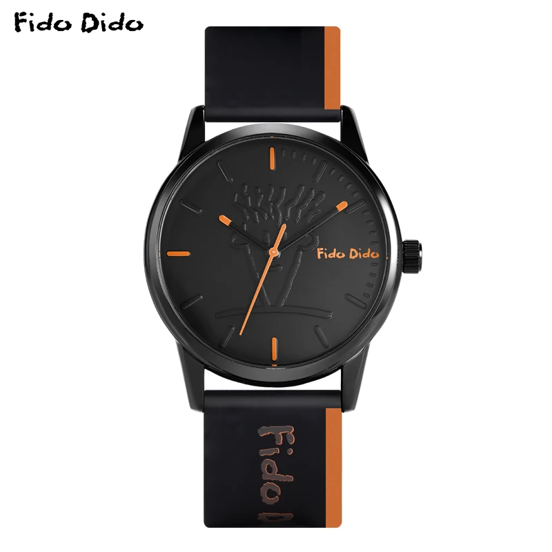 Часы FIDO DIDO, японский механизм, нейтральные модные модные мужские и женские одиночные часы для пар, модель FD2310-906
Часы FIDO DIDO, японский механизм, нейтральные модные модные мужские и женские одиночные часы для пар, модель FD2310-906