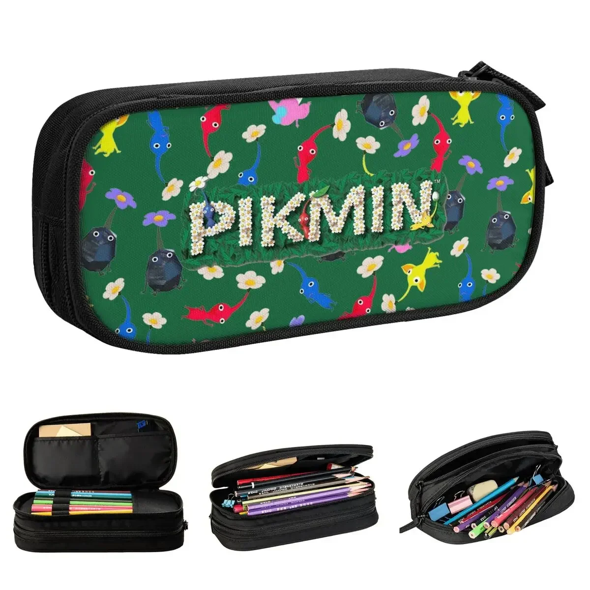 New Pikmin Logo Pencil Cases Pencilcases Pen for Student Large Storage Bags Students School Zipper Stationery
New Pikmin Logo Pencil Cases Pencilcases Pen for Student Large Storage Bags Students School Zipper Stationery