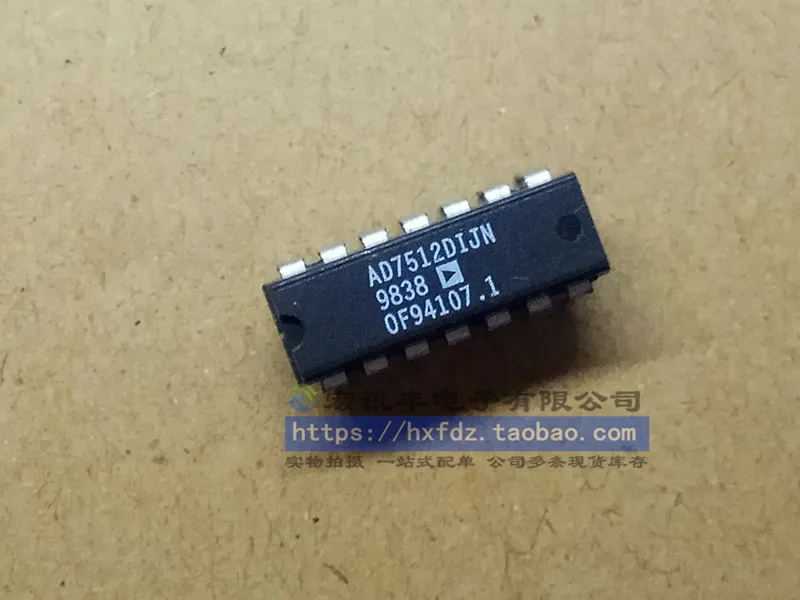 AD7512DIKN AD7512DIJN DIP-14 10шт.
AD7512DIKN AD7512DIJN DIP-14 10шт.