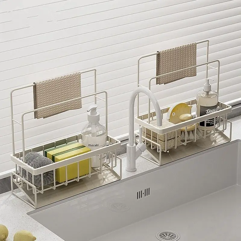 New Countertop Storage Rack Kitchen Storage Sink Side Dishwashing Cloth, Sponge Storage Desktop Countertop Storage Rack
New Countertop Storage Rack Kitchen Storage Sink Side Dishwashing Cloth, Sponge Storage Desktop Countertop Storage Rack