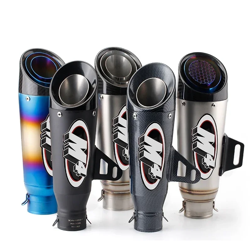 Motorcycle refitted sports car M4 inclined vent pipe Ninja horizon 51mm 60mm universal Street bomb M4 exhaust pipe
Motorcycle refitted sports car M4 inclined vent pipe Ninja horizon 51mm 60mm universal Street bomb M4 exhaust pipe