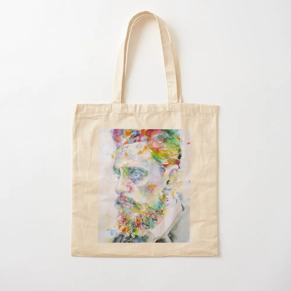 RAINER MARIA RILKE - watercolor portrait Tote Bag large size bags supermarket folding bag Women bags hand bag
RAINER MARIA RILKE - watercolor portrait Tote Bag large size bags supermarket folding bag Women bags hand bag