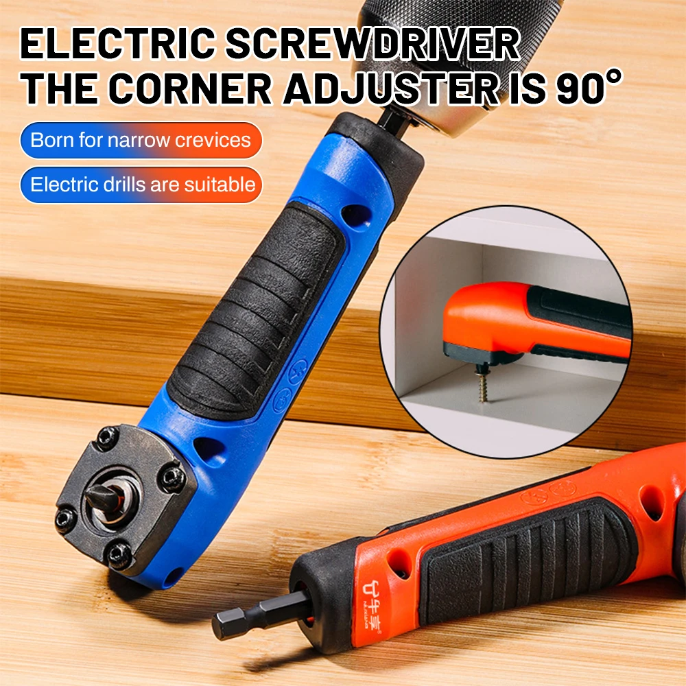 1PC Multifunctional Electric Corner Screwdriver,High Torque 90 ° Right Angle Screwdriver,Manual Tool,Blue and Orange
1PC Multifunctional Electric Corner Screwdriver,High Torque 90 ° Right Angle Screwdriver,Manual Tool,Blue and Orange