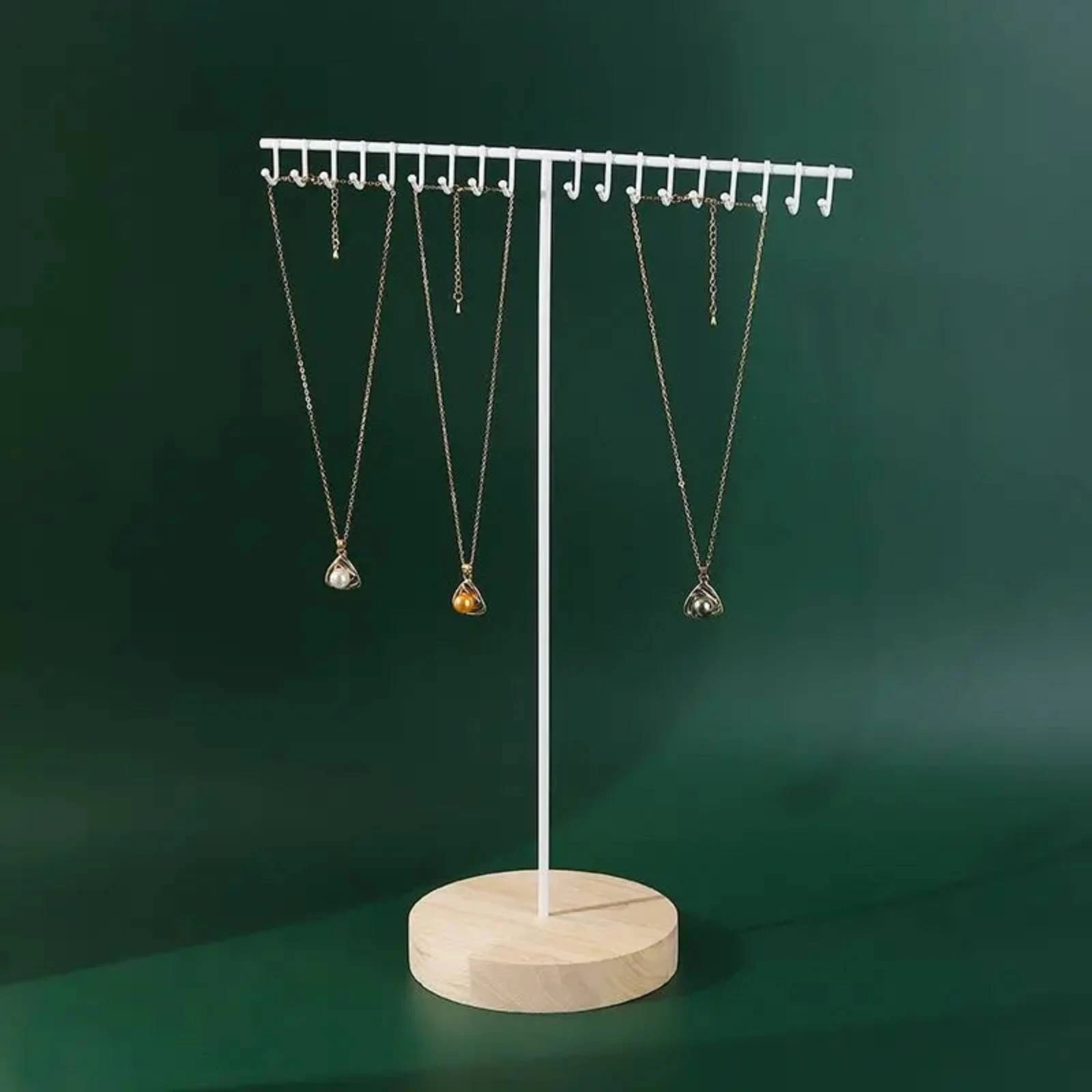 Necklace Stand Tangletangled-Free Bracelet Display Rack Jewelry Display Tree Wood Base Tabletop Organizer Easy to Assemble
Necklace Stand Tangletangled-Free Bracelet Display Rack Jewelry Display Tree Wood Base Tabletop Organizer Easy to Assemble