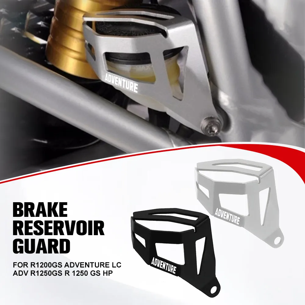 For BMW R1200GS Adventure LC ADV R1250GS R 1250 GS HP Motorcycle Rear Brake Fluid Reservoir Cover Guard Protection Accessories