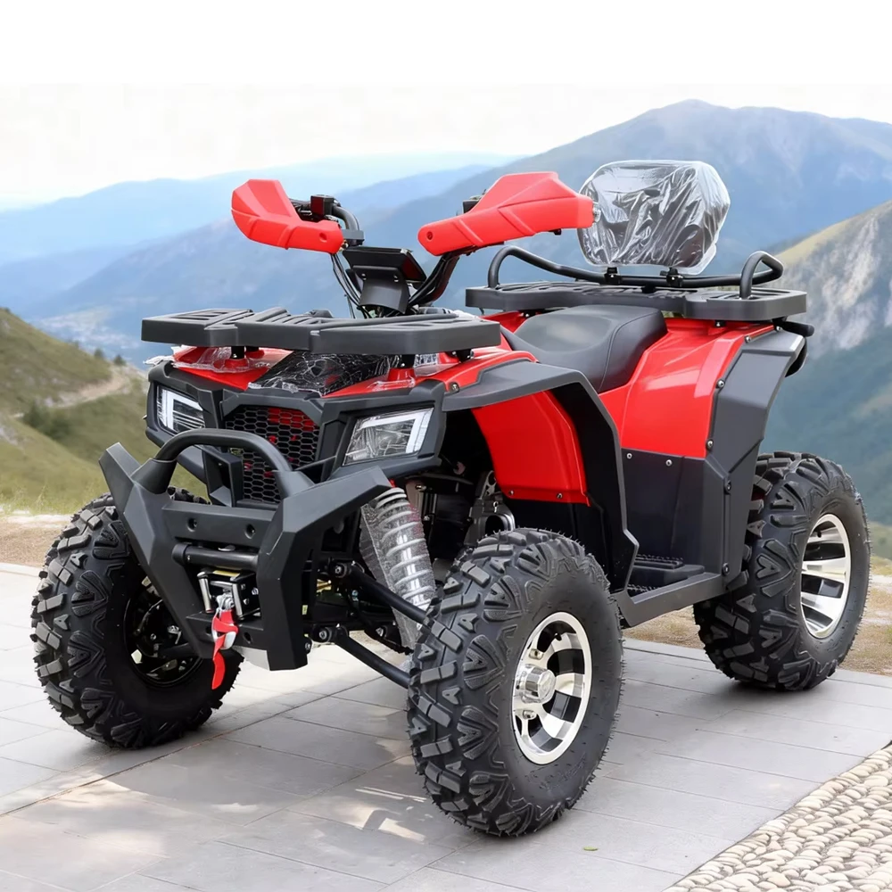 New Style 200cc Chain Drive Four Wheeler 10inch CF Motorcycle Adults Quad Bike Farm Vehicle ATV
New Style 200cc Chain Drive Four Wheeler 10inch CF Motorcycle Adults Quad Bike Farm Vehicle ATV
