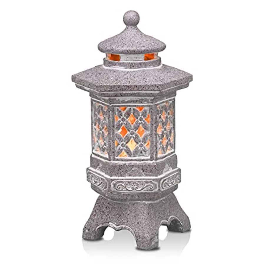 Pagoda Garden Statues with Solar Outdoor Light Resin Zen Garden Lantern Asian Decor Outdoor Statues Lawn Ornaments Patio Porch
Pagoda Garden Statues with Solar Outdoor Light Resin Zen Garden Lantern Asian Decor Outdoor Statues Lawn Ornaments Patio Porch