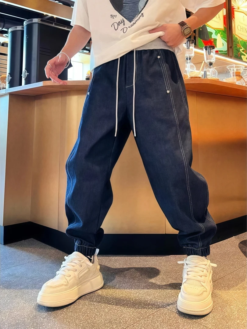 Новые весенние мужские джинсы Dstring, повседневные 3D пошивные модные простые брюки для отдыха, молодежные длинные брюки Energy Sle
Новые весенние мужские джинсы Dstring, повседневные 3D пошивные модные простые брюки для отдыха, молодежные длинные брюки Energy Sle