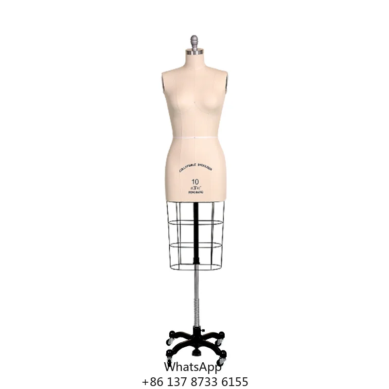 Adjustable Shoulder Mannequin Female Half-body Dress Form Tailoring Mannequin For Dress Maker
Adjustable Shoulder Mannequin Female Half-body Dress Form Tailoring Mannequin For Dress Maker
