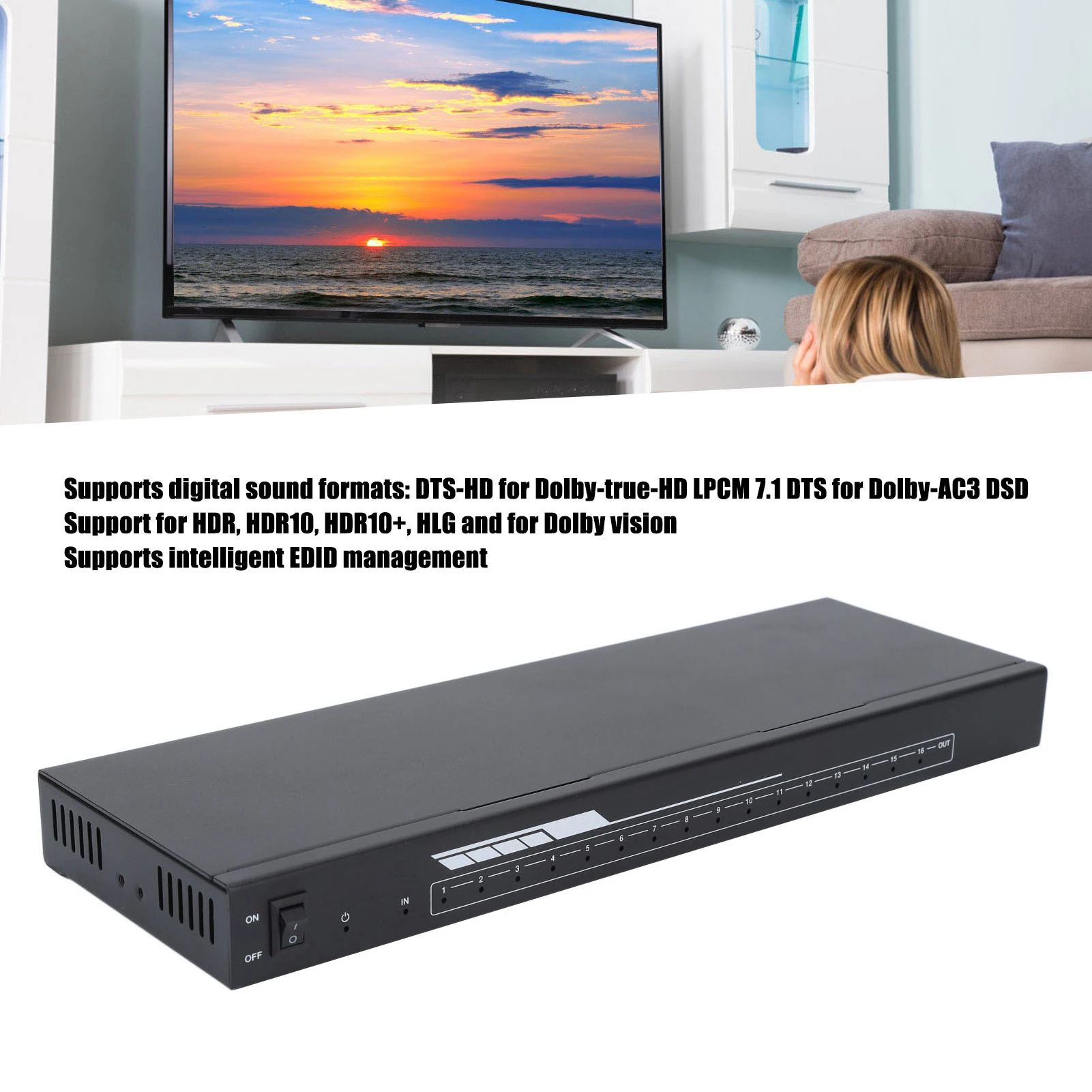 Мультимедийный сплиттер 4K HD, видеоразветвитель 4K 60 Гц для офиса, обучения, конференц-залов, видеоразветвитель 4K
Мультимедийный сплиттер 4K HD, видеоразветвитель 4K 60 Гц для офиса, обучения, конференц-залов, видеоразветвитель 4K