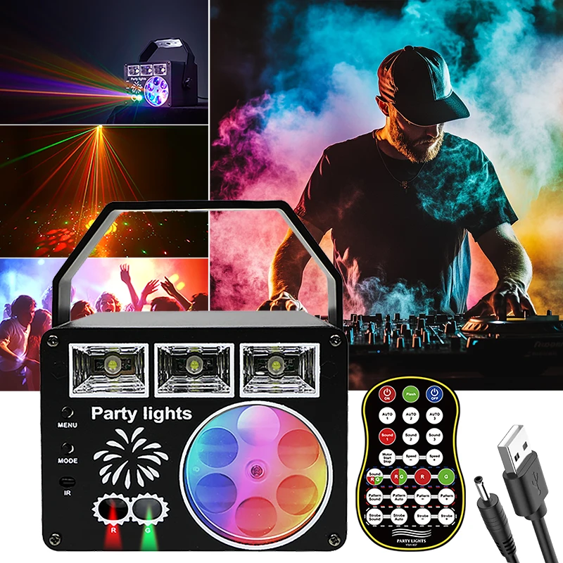 Honeycomb 3-in-1 Party Light USB Sound Activated Strobe with Remote Control for Stage Disco Birthday Decoration Lighting
Honeycomb 3-in-1 Party Light USB Sound Activated Strobe with Remote Control for Stage Disco Birthday Decoration Lighting