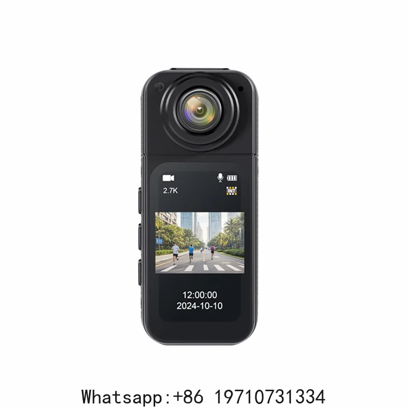 2.7K Thumb Camera 1.47 Inch HD Screen 180° Rotate Sports Cycling Recorder Magnetic Attraction Outdoor Pocket Action Camcorder
2.7K Thumb Camera 1.47 Inch HD Screen 180° Rotate Sports Cycling Recorder Magnetic Attraction Outdoor Pocket Action Camcorder