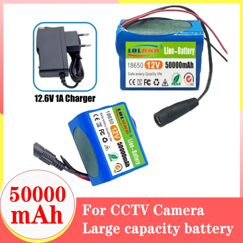 NEW Durable high capacity 3S2P 12V 50Ah 18650 lithium-ion rechargeable battery with Bms lithium battery pack protection board
NEW Durable high capacity 3S2P 12V 50Ah 18650 lithium-ion rechargeable battery with Bms lithium battery pack protection board