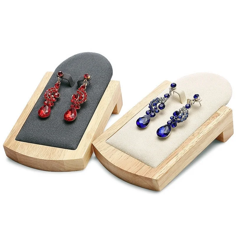 New Product Ear Ring Stand Solid Wood Stud Earrings Display Stand Jewelry Storage Rack Jewelry Props Display Cabinet Window Set
New Product Ear Ring Stand Solid Wood Stud Earrings Display Stand Jewelry Storage Rack Jewelry Props Display Cabinet Window Set