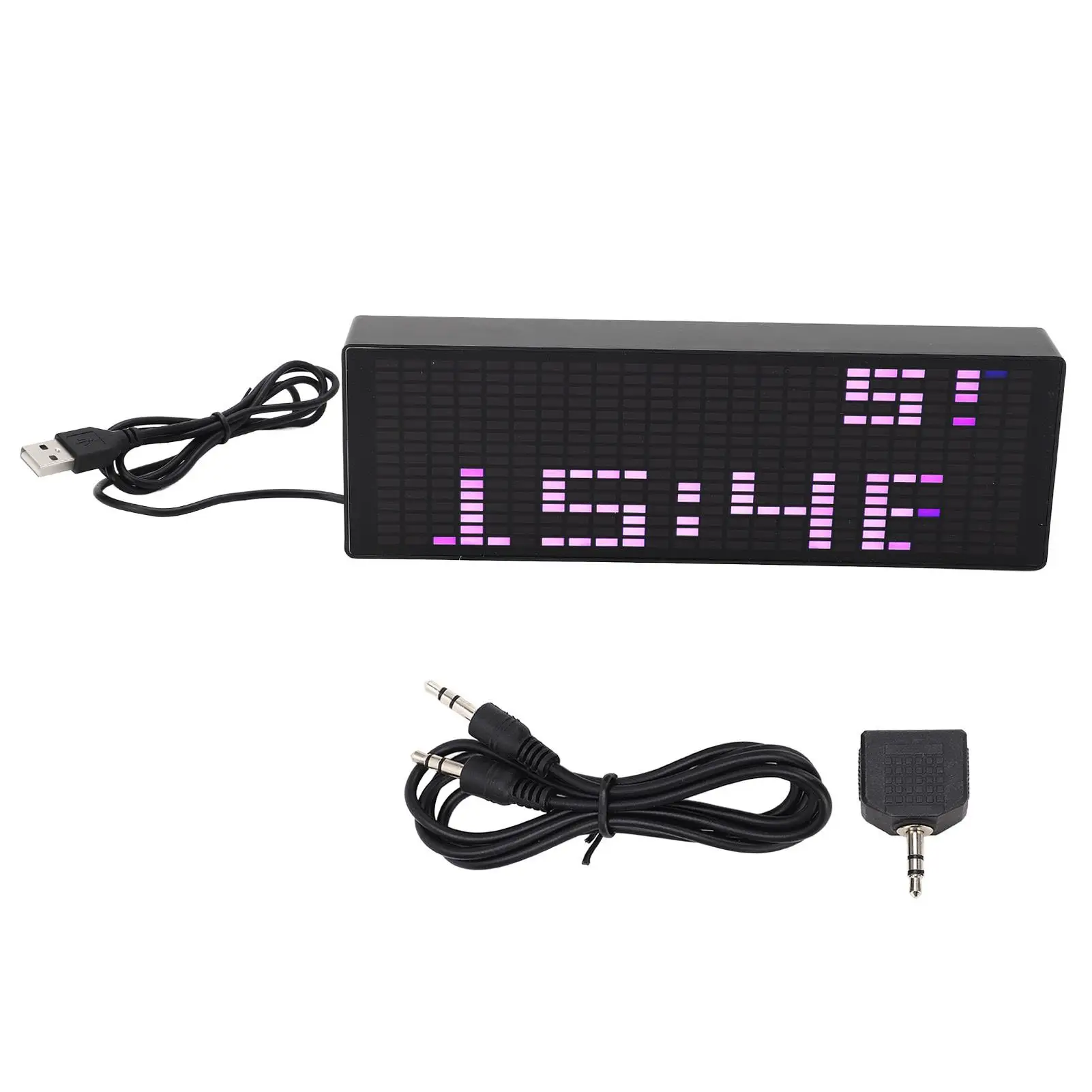 384 RGB Music Spectrum Analyzer with 20 Dynamic & 7 Color Effects - 5V Sound Display Indicator
384 RGB Music Spectrum Analyzer with 20 Dynamic & 7 Color Effects - 5V Sound Display Indicator