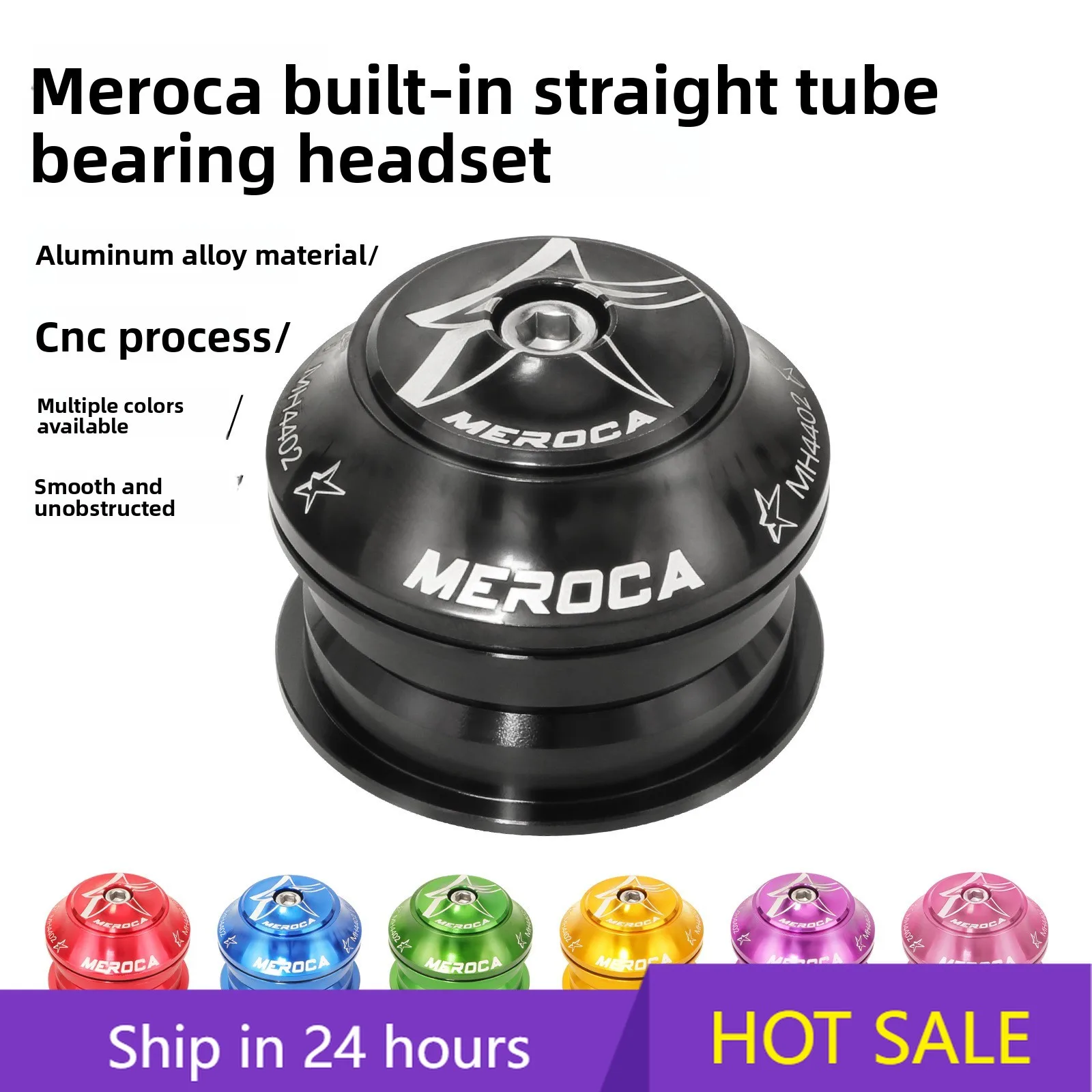 MEROCA Cartridge Headset Bearings 44mm Integrated Mountain Bike Headset Wholesale
MEROCA Cartridge Headset Bearings 44mm Integrated Mountain Bike Headset Wholesale