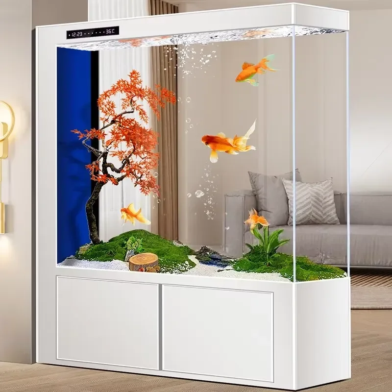 European Luxury Rectangular Divider Aquarium for 100-200 Gallon Ultra Clear Glass Ultra Quiet Eco Energy Saving Cabinet Fish
European Luxury Rectangular Divider Aquarium for 100-200 Gallon Ultra Clear Glass Ultra Quiet Eco Energy Saving Cabinet Fish