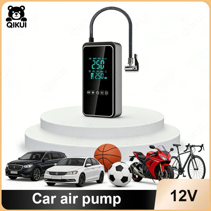 Portable Car Air Compressor for Tire Inflation Emergency Power Supply for Vehicles 12V DC Portable Air Pump for Cars SUVs
Portable Car Air Compressor for Tire Inflation Emergency Power Supply for Vehicles 12V DC Portable Air Pump for Cars SUVs