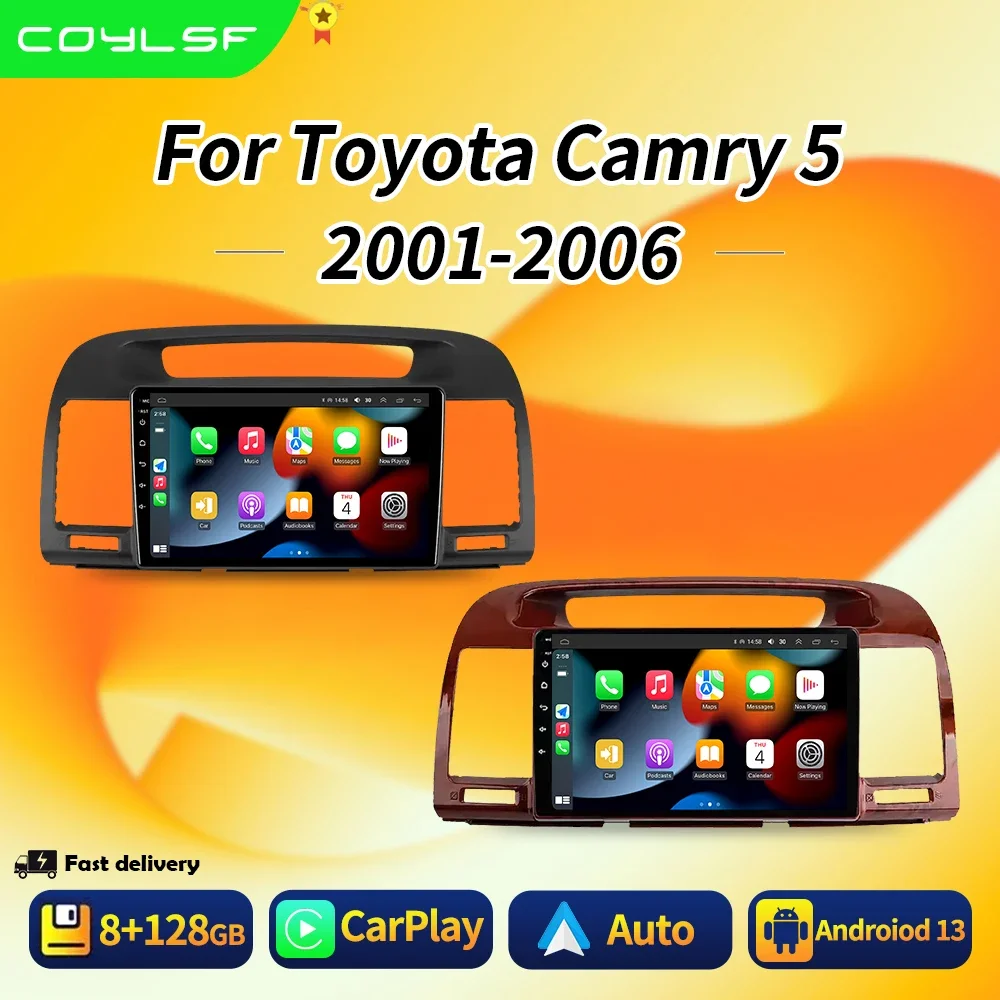 Android OS 9 inch for Toyota Camry 5 VX 30 2001 - 2006 Car Multimedia Radio Video Player WiFi Auto Accessories 4G Bluetooth
Android OS 9 inch for Toyota Camry 5 VX 30 2001 - 2006 Car Multimedia Radio Video Player WiFi Auto Accessories 4G Bluetooth