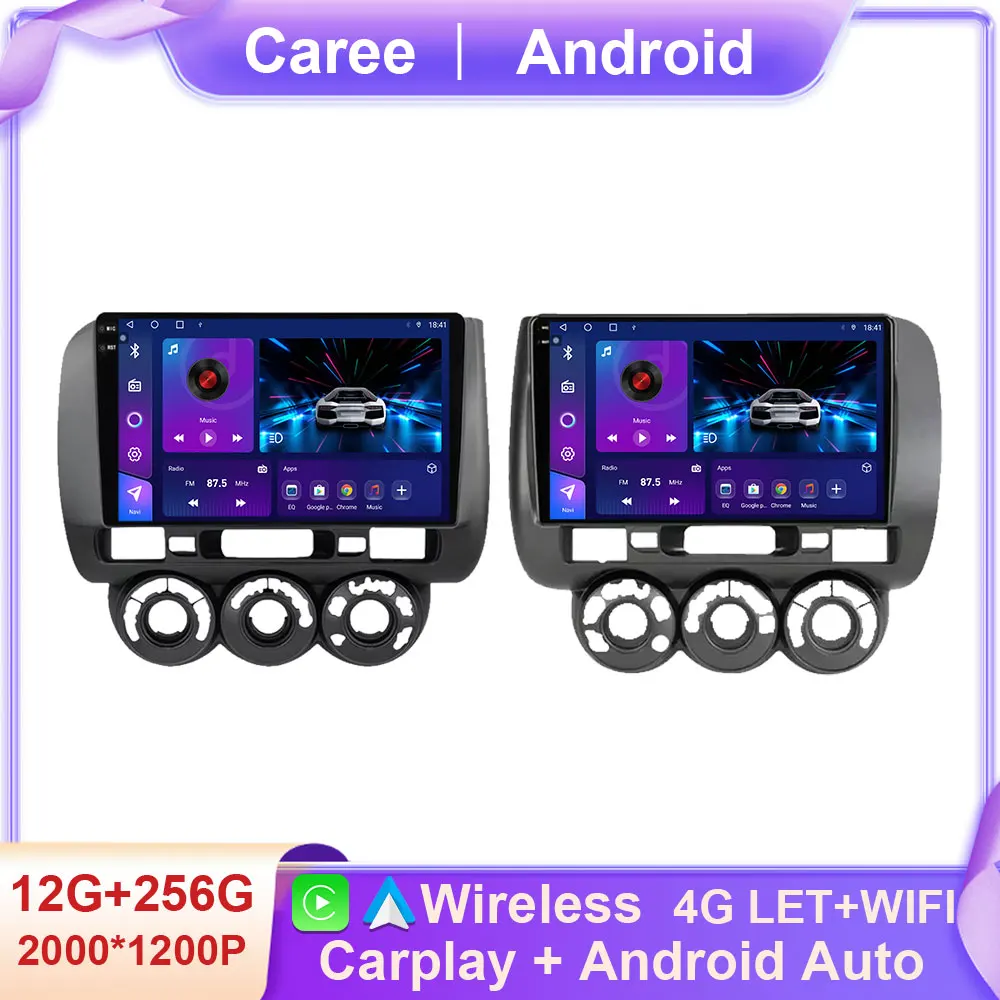 Android For Honda Jazz GD 2001 - 2008 Fit 2001-2009 Car Auto Apple Carplay BT Radio Multimedia Automotive GPS Display Head Unit
Android For Honda Jazz GD 2001 - 2008 Fit 2001-2009 Car Auto Apple Carplay BT Radio Multimedia Automotive GPS Display Head Unit