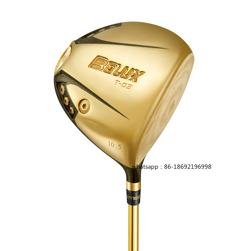 Новая мужская клюшка для гольфа BOLUX Bolex T03 с четырьмя звездами и одним деревом, заставляет стандартный высокий отскок на большие расстояния
Новая мужская клюшка для гольфа BOLUX Bolex T03 с четырьмя звездами и одним деревом, заставляет стандартный высокий отскок на большие расстояния