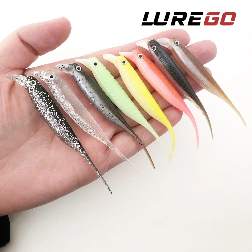 6PCS Fishing 80mm/ 2.5g Crankbait Soft Lure - Dual Color Lipped Swimbait | Slow Sinking Wobble Action
6PCS Fishing 80mm/ 2.5g Crankbait Soft Lure - Dual Color Lipped Swimbait | Slow Sinking Wobble Action