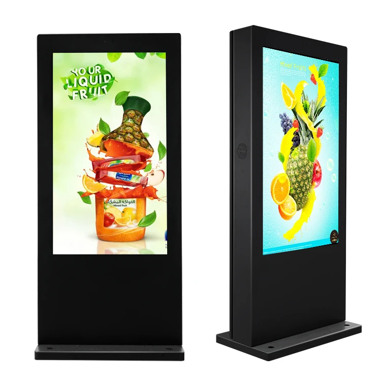 Vertical Dustproof and Waterproof IP55 IP65 Digital Outdoor Signage 32 49 55 65 Inch Lcd Advertising Machine
