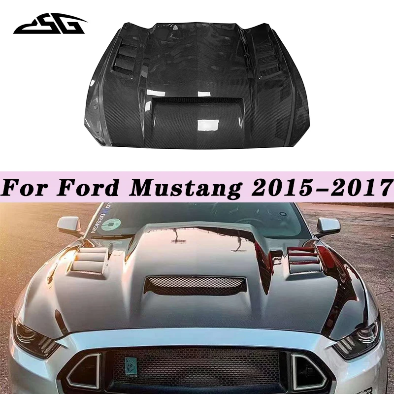 Автомобильный воздушный капот, впускная панель, капот для Ford Mustang 2015-2017, крышка двигателя из углеродного волокна, передний вентиляционный отверстие, комплект кузова в стиле TF
Автомобильный воздушный капот, впускная панель, капот для Ford Mustang 2015-2017, крышка двигателя из углеродного волокна, передний вентиляционный отверстие, комплект кузова в стиле TF