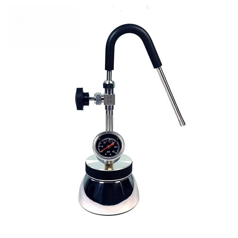 Portable Steam Milk Frother for Camping - Detachable Milk Foamer for Moka Pot, Espresso & Latte Art
Portable Steam Milk Frother for Camping - Detachable Milk Foamer for Moka Pot, Espresso & Latte Art