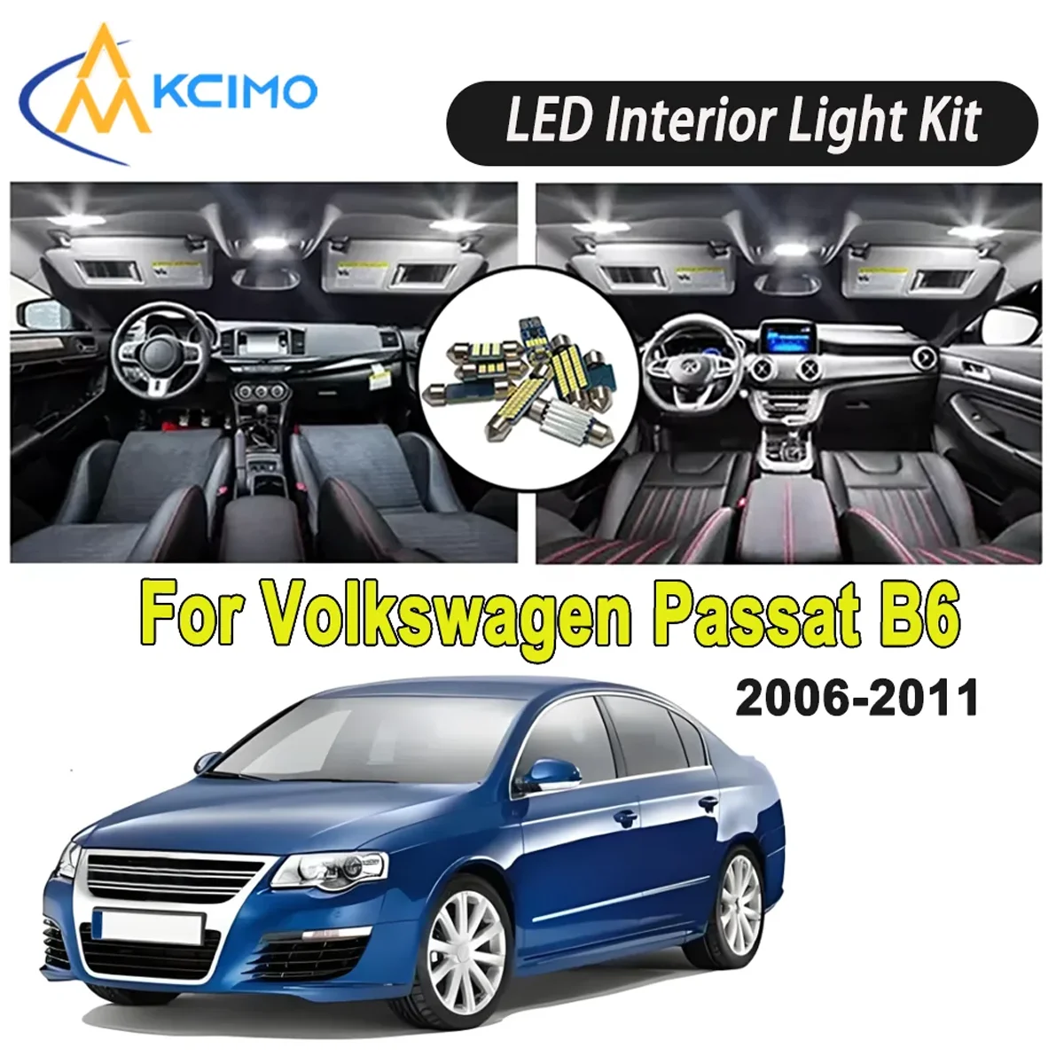 New Light Bulb For Volkswagen Passat B6 (2006-2011) Premium Bright LED Interior Dome Map Trunk Light Kit Car Led Lamps Canbus
New Light Bulb For Volkswagen Passat B6 (2006-2011) Premium Bright LED Interior Dome Map Trunk Light Kit Car Led Lamps Canbus