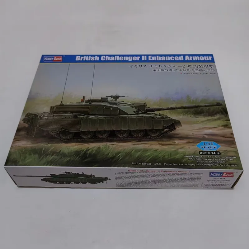 Hobbyboss 84854 1/48 British Challenger Il Enhanced Armour Assembly Model Kit
Hobbyboss 84854 1/48 British Challenger Il Enhanced Armour Assembly Model Kit