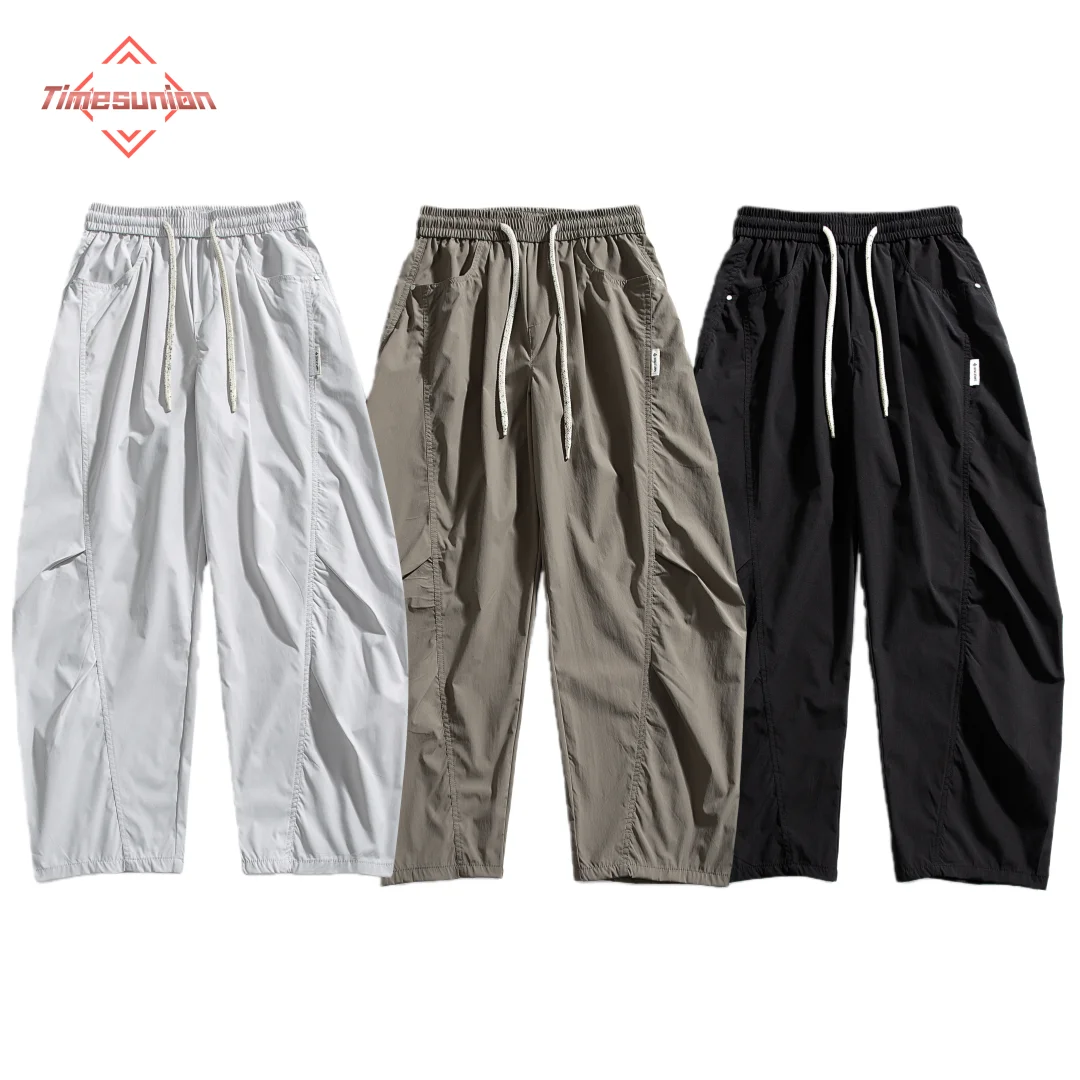 Тонкие рабочие брюки мужские с эластичной резинкой на талии, прямые модные городские стильные весенне-летние Новое поступление, тщательное мастерство
Тонкие рабочие брюки мужские с эластичной резинкой на талии, прямые модные городские стильные весенне-летние Новое поступление, тщательное мастерство