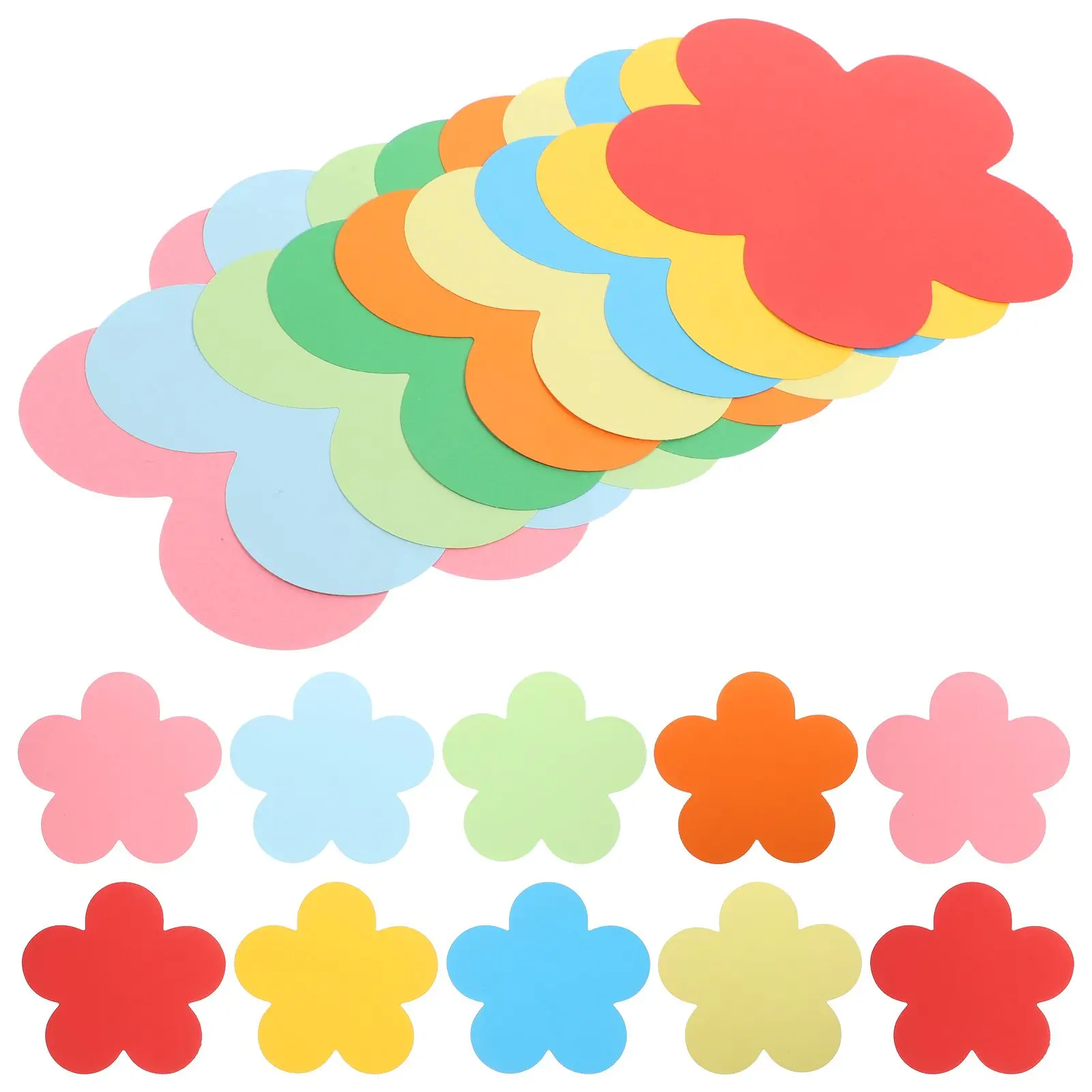 10 Packs Flower Shaped Colored Paper Cutouts Daisy Decor Classroom Walls Kids Playroom Kindergarten Summer Parties DIY
10 Packs Flower Shaped Colored Paper Cutouts Daisy Decor Classroom Walls Kids Playroom Kindergarten Summer Parties DIY